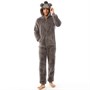 Fluid Heren Gorilla Onesie Antraciet