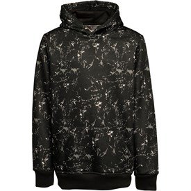 Fluid Jongens Aop Hoodie Zwart fluid kopen in de aanbieding