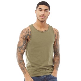 Fluid Heren Muscle Back Vest Kaki fluid kopen in de aanbieding