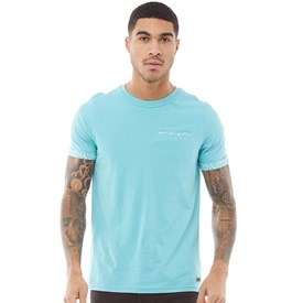 Fluid Heren T Shirt Aqua fluid kopen in de aanbieding