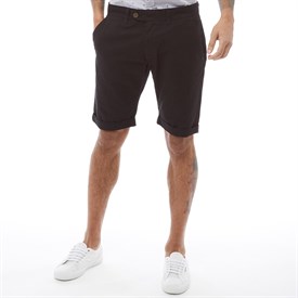 Fluid Heren Chino Short Zwart fluid kopen in de aanbieding