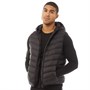 Fluid Herren Puffer Weste Schwarz