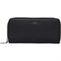 Fluid Womens Zip Around Long Purse Black