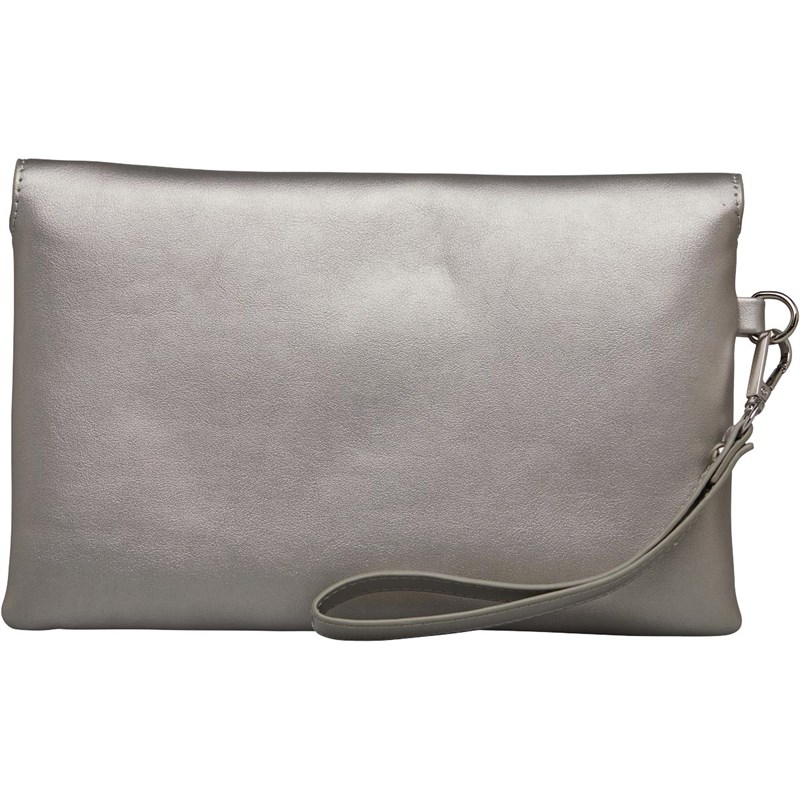 Buy Fluid Womens Clutch Bag With Hand Strap Pewter