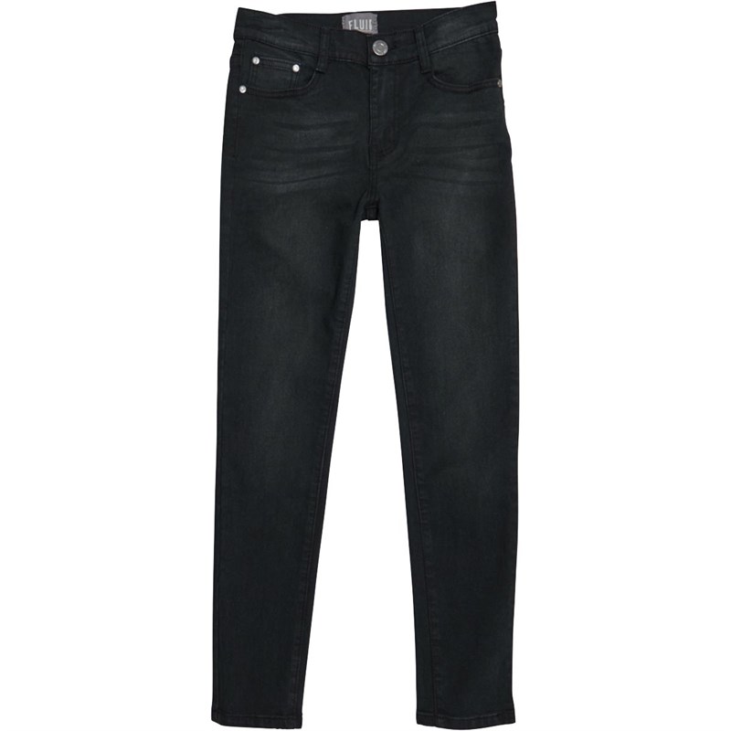 Buy Fluid Boys Skinny Denim Jeans Washed Grey