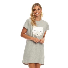 Image of Fluid Womens Nightdress Grey