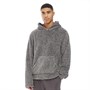 Fluid Mens Hooded Snuggle Top Grey/Black
