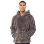 Fluid Mens Hooded Snuggle Top Grey