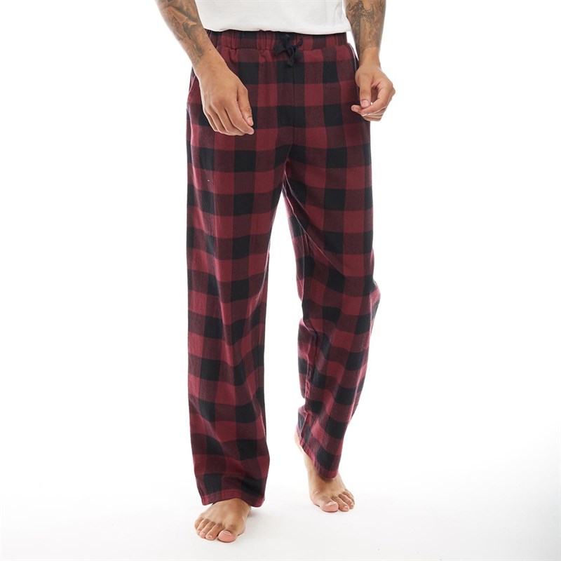 black check formal pants