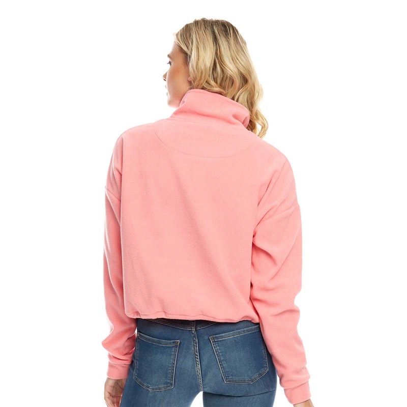 Buy Fluid Womens 1/4 Zip Micro Fleece Pink