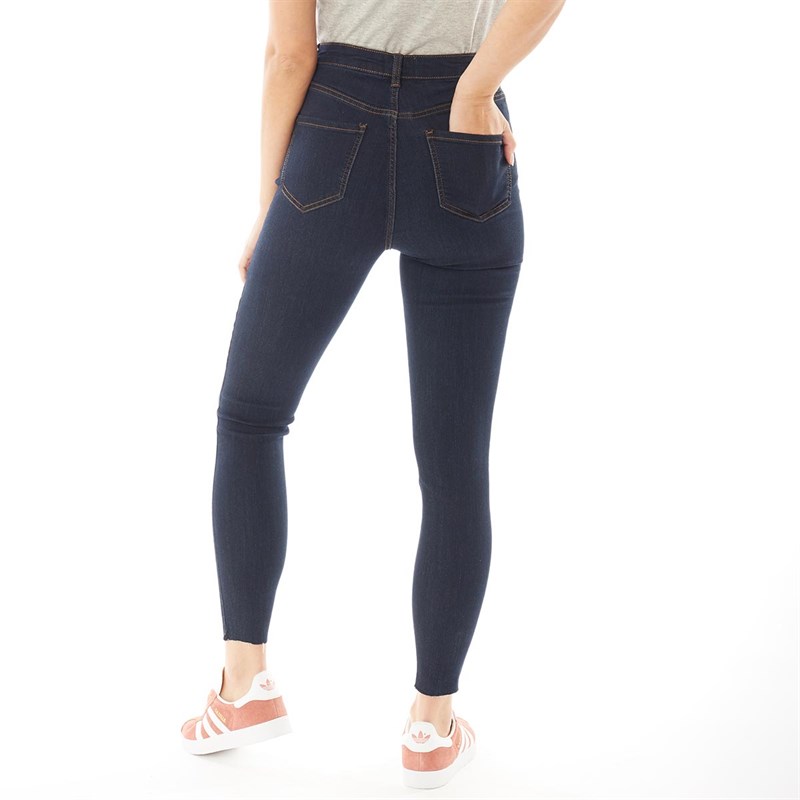 Buy Fluid Womens Denim Skinny Jeans Dark Wash