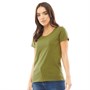 Fluid Womens Basic T-Shirt Olive