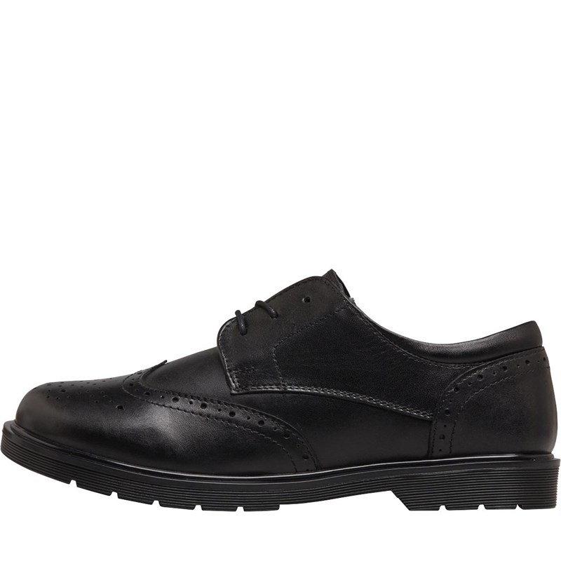 tie up shoes black