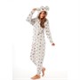 Fluid Damer Onesie Bleg Grå Mergel