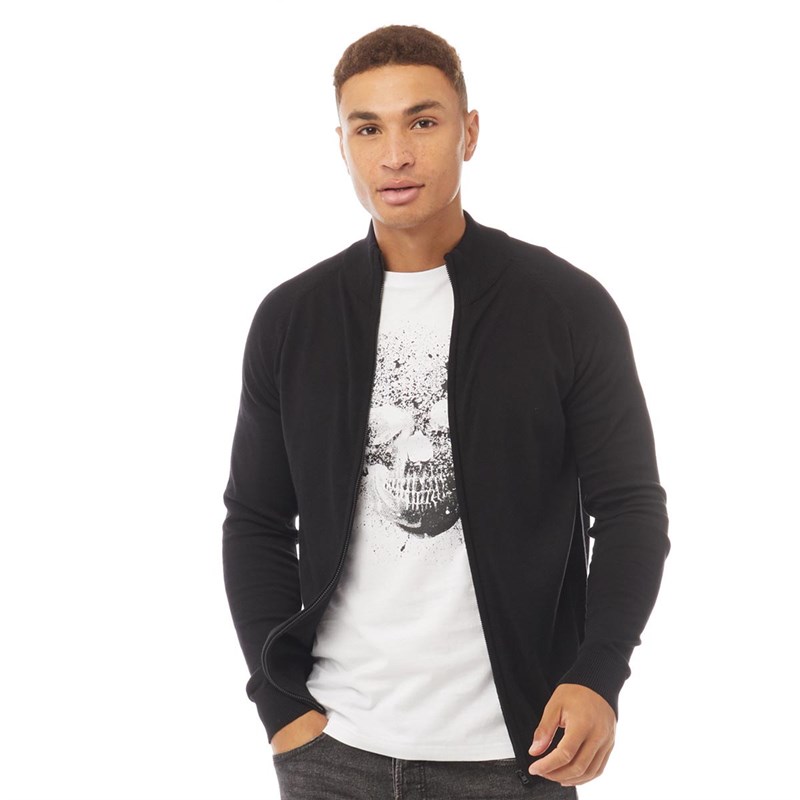 mens zip through jumper