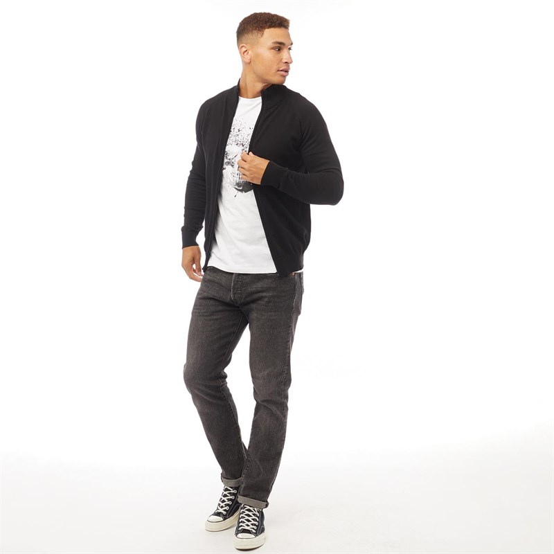 mens zip through jumper