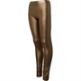 Fluid Girls Metallic Leggings Gold