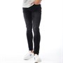 Fluid Herren Skinny Jeans Verwaschenes Schwarz