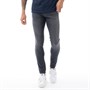 Fluid Herren Skinny Jeans Dunkelgrau