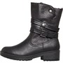 Fluid Damskie Buty w Stylu Biker Czarny