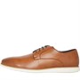 Fluid Mens White Soled Shoes Tan
