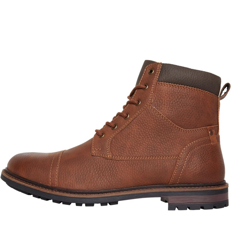 dark tan mens boots