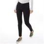 Fluid Damen Skinny Jeans Schwarz