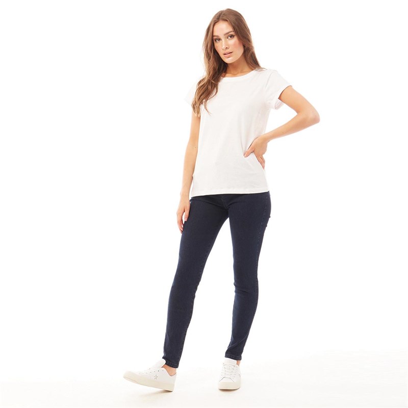 Fluid Dames Skinny Jeans Donker Wash