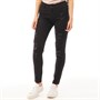 Fluid Damen Skinny Jeans Schwarz