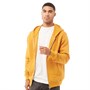 Fluid Mens Cotton/Recycled Polyester Zip Through Hoodie Yellow