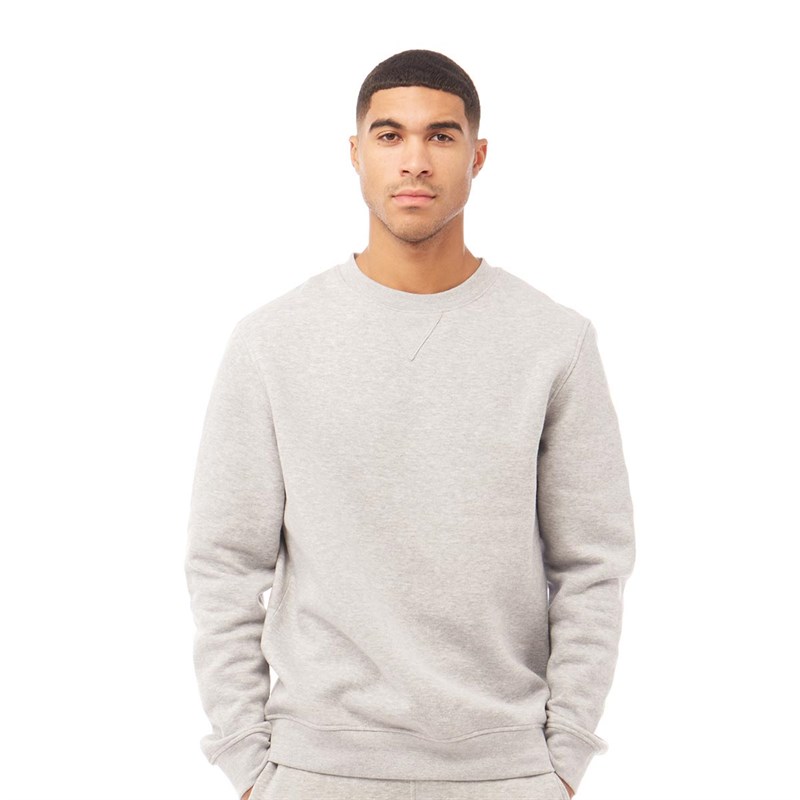 mens light grey sweatshirt