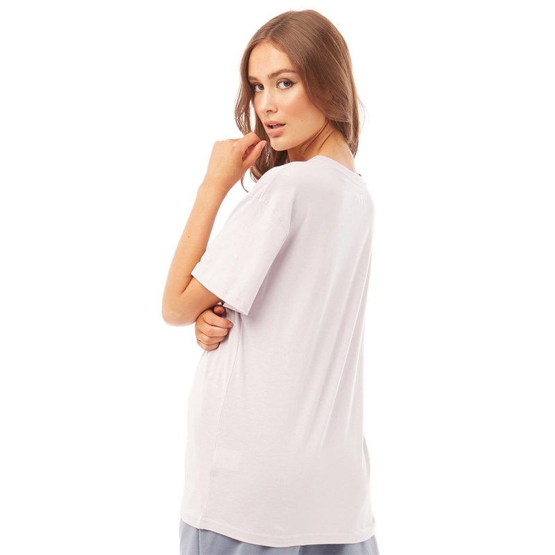 Fluid Womens Organic Cotton T-Shirt Lilac