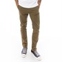 Fluid Heren Straight Fit Chino's Middelbruin