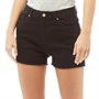 Fluid Womens Denim Shorts Black