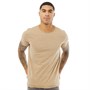 Fluid Tee-Shirt Homme Beige