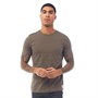 Fluid Mens Plain T-Shirt Smokey Olive