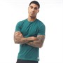 Fluid Mens Plain T-Shirt Green Bay