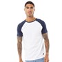 Fluid Heren Raglan T-Shirt Wit