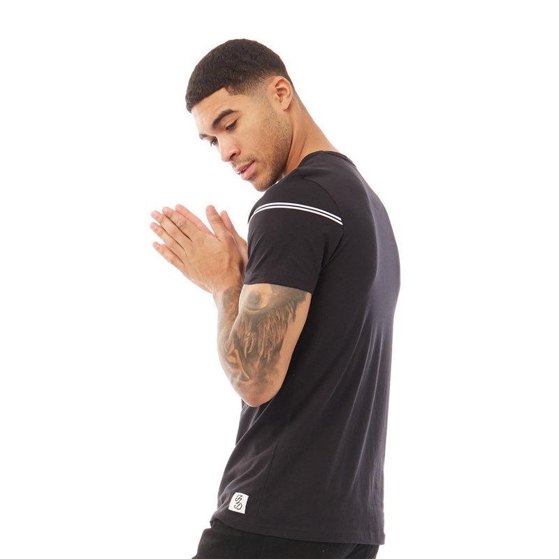 Fluid Tee-Shirt Homme Noir