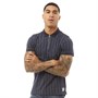 Fluid Polo Vertical Stripe Homme Bleu Marine