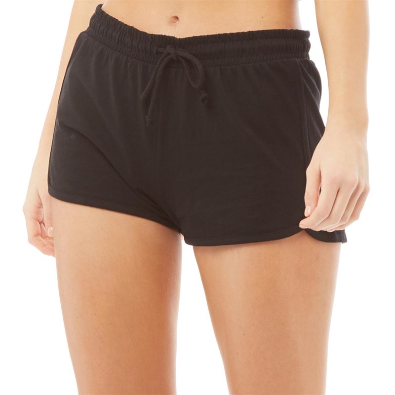 Short Femme Zara Noir à Petits Pois Blancs - Taille S, Fluide, Occasion En Parfait état
