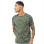 Fluid Mens Tie Dye T-Shirt Thyme