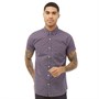 Fluid Mens Cotton Print Short Sleeve Shirt Multi