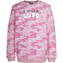 Fluid Junior Sweatshirt Lyserød