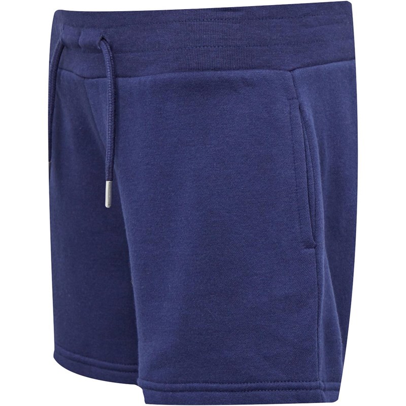 Buy Fluid Junior Cotton/Recycled Polyester Fleece Shorts Navy