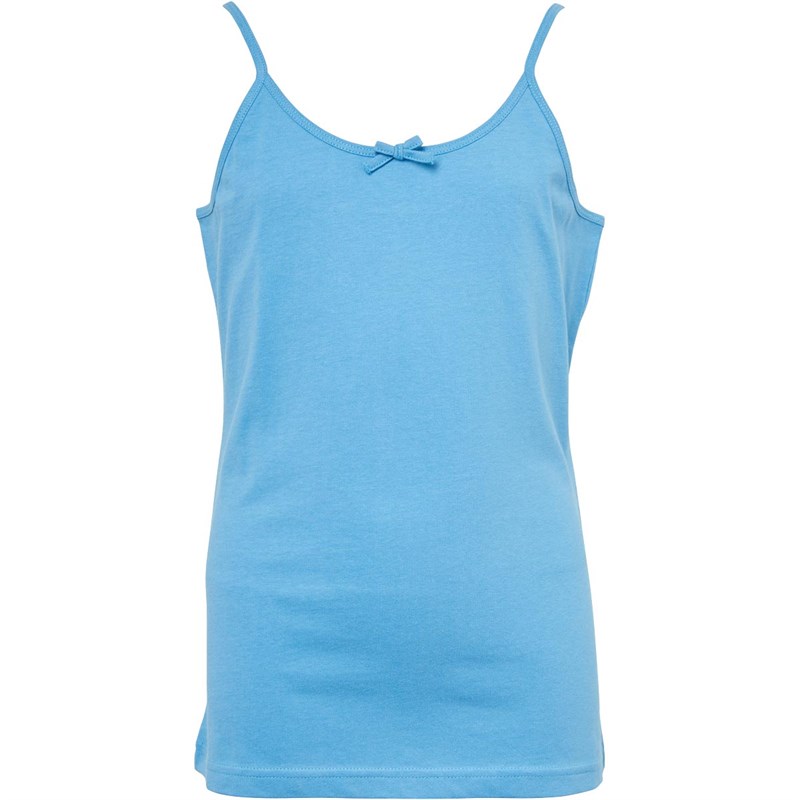 Fluid Junior Organic Cotton Cami Top Blue