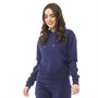 Fluid Womens Cotton/Recycled Polyester Fleece Hoodie Navy