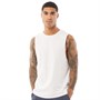 Fluid Mens Organic Cotton Loose Fit Tank Vest White