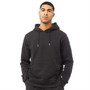 Fluid Mens Cotton/Recycled Polyester Fleece Hoodie Black