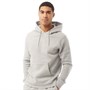 Fluid Mens Cotton/recycled Polyester Fleece Hoodie Mid Grey Marl
